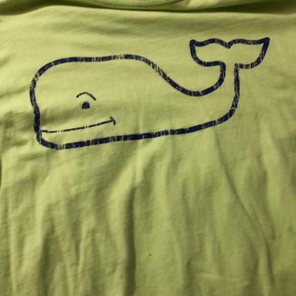 Slime green Vineyard Vine tee - Picture 4 of 5